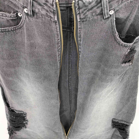 ジーナシス JEANASIS クラッシュデニムZIPスカート レディース JPN:S