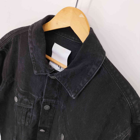 ジーナシス JEANASIS eL 3rd Denim Big Jacket ダメージ加工 デニムジャケット レディース FREE