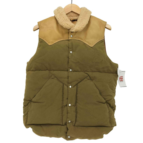 ロッキーマウンテンフェザーベッド Rocky Mountain FeatherBed 切り替え ウエスタン ダウン ベスト メンズ 38