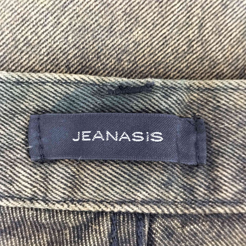 ジーナシス JEANASIS タックデニムワイドパンツ レディース JPN:S