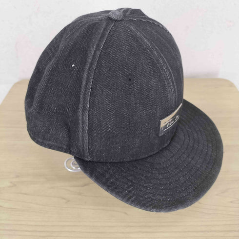 ニューエラ NEW ERA 9FIFTY デニム地 ロゴプレート 6パネルベースボールキャップ メンズ ONE SIZE