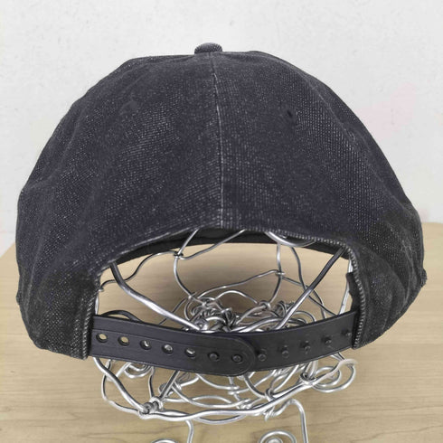 ニューエラ NEW ERA 9FIFTY デニム地 ロゴプレート 6パネルベースボールキャップ メンズ ONE SIZE