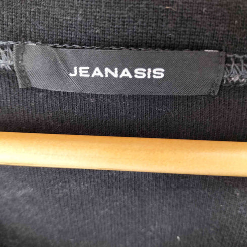 ジーナシス JEANASIS ハンドブリーチショートVプルオーバー レディース FREE