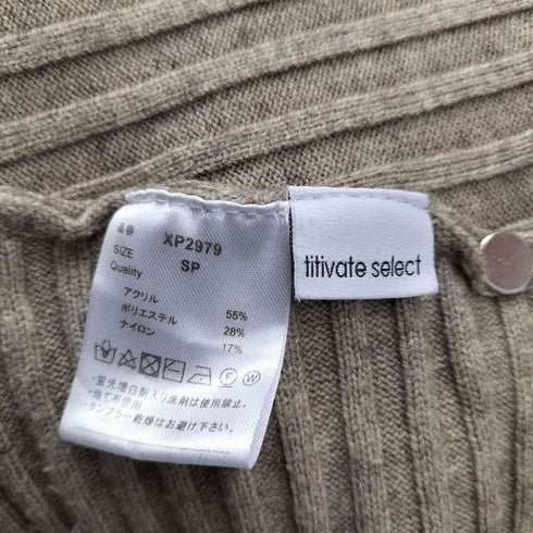 Titilate Valet ニットロングワンピース レディース SP