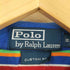 ポロバイラルフローレン Polo by RALPH LAUREN CUSTOM FIT ポニー刺繍 マルチボーダー 鹿の子ポロシャツ メンズ import:S
