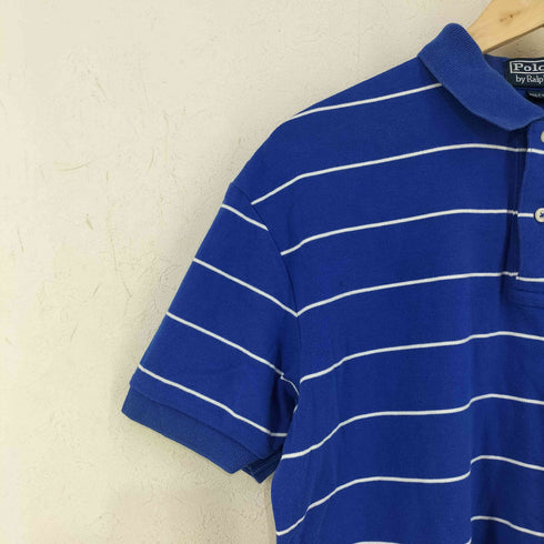 ポロバイラルフローレン Polo by RALPH LAUREN ポニー刺繍 ボーダー ポロシャツ メンズ import:S