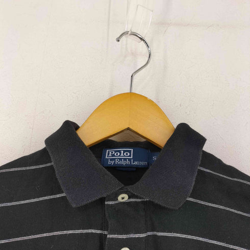 ポロバイラルフローレン Polo by RALPH LAUREN ポニー刺繍 ボーダー ポロシャツ メンズ import:S