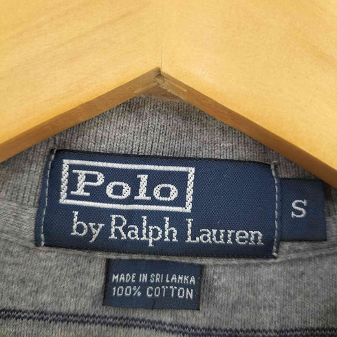 ポロバイラルフローレン Polo by RALPH LAUREN ポニー刺繍 ボーダー ポロシャツ メンズ import:S