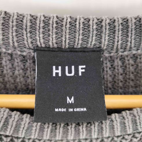 ハフ HUF FILMORE WAFFLE KNIT SWEATER メンズ JPN:M