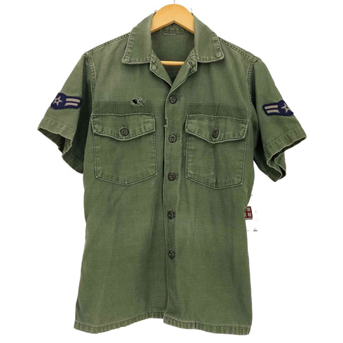 ユーエスアーミー U.S. ARMY 69年 OG 107 Sateen Shirts コットンサテンシャツ メンズ