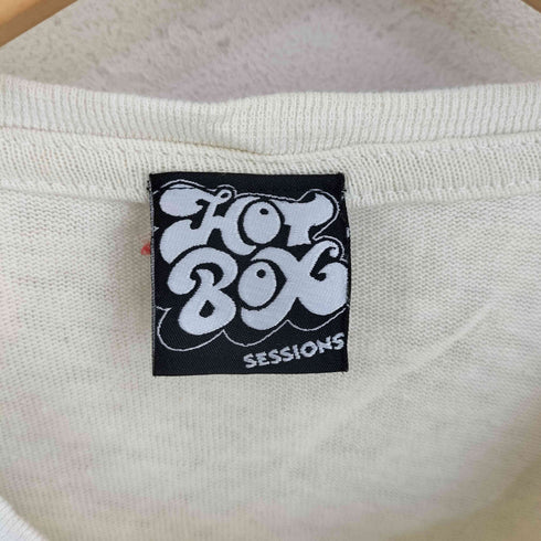 HOT BOX SESSIONS USA製 キャラクタープリントTシャツ CHEECH&CHONG メンズ import:M