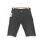 リーバイス Levis UK製 ボタン裏311刻印 501 後染めブラックデニム リメイク ショーツ メンズ 34inch