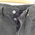 リーバイス Levis UK製 ボタン裏311刻印 501 後染めブラックデニム リメイク ショーツ メンズ 34inch