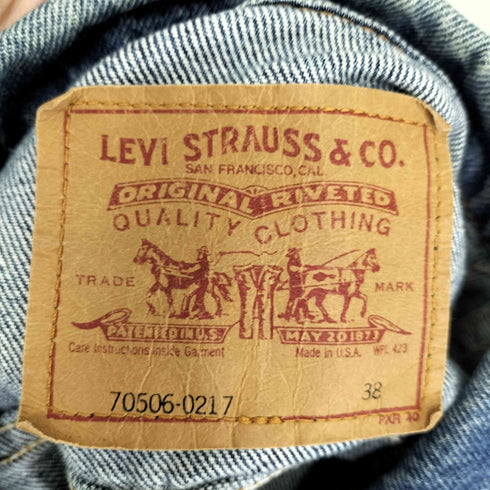 リーバイス Levis USA製 527刻印 デニムジャケット メンズ US:38
