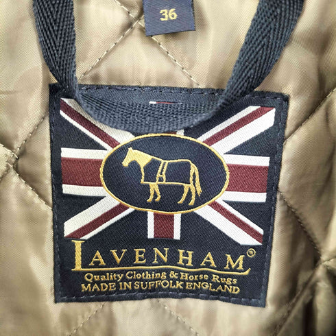 ラベンハム LAVENHAM コーデュロイカラー キルティングジャケット メンズ 36