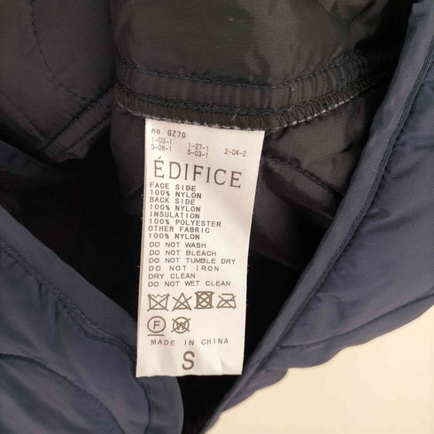 エディフィス EDIFICE キルティング ライナー オーバーサイズ ブルゾン メンズ JPN:S