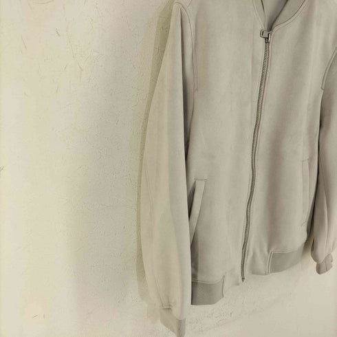 ザラ ZARA スエードMA-1ジャケット メンズ import:M