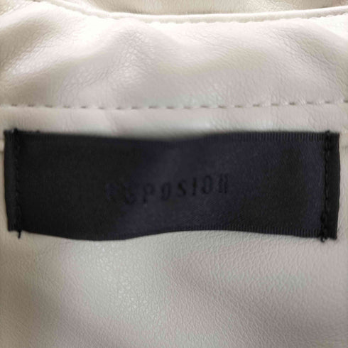 adposion フェイクレザーシャツ メンズ JPN:XL