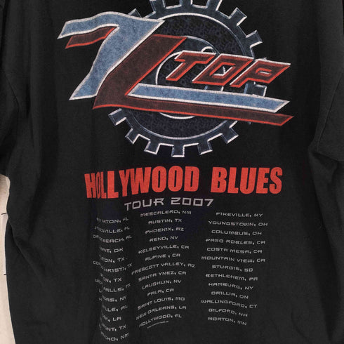 アンビル Anvil 2007 HOLLYWOODB BLUES 両面プリントS/S バンドTEE メンズ JPN:XL