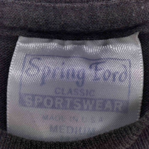 Spring Ford CLASSIC 1987 MADE IN USA シングルステッチ 両面プリントS/S バンドTEE メンズ JPN:M