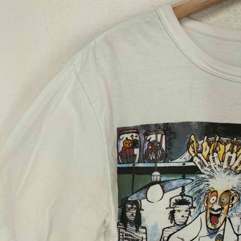 HELL WEEN 80s 88/99 DR STEINシングルステッチ グラフィックプリント Tシャツ メンズ