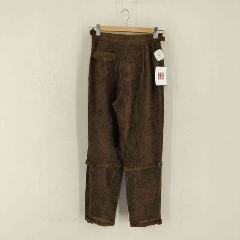 フェイクレザー メッシュパンツ レディース 9