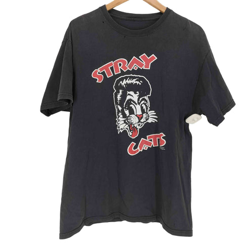 ©2007 STRAY CATS フロントプリントS/S TEE メンズ