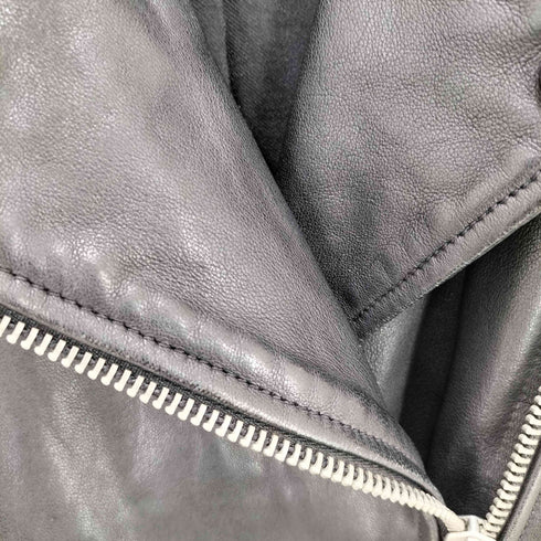 オールセインツ ALLSAINTS ラムレザー ライダースジャケット レディース UK:6