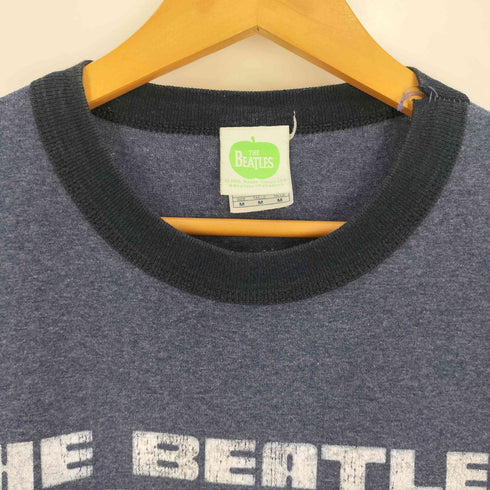 ザビートルズ THE BEATLES 00s メキシコ製 ©2004 バンドプリント リンガーTシャツ メンズ import:M