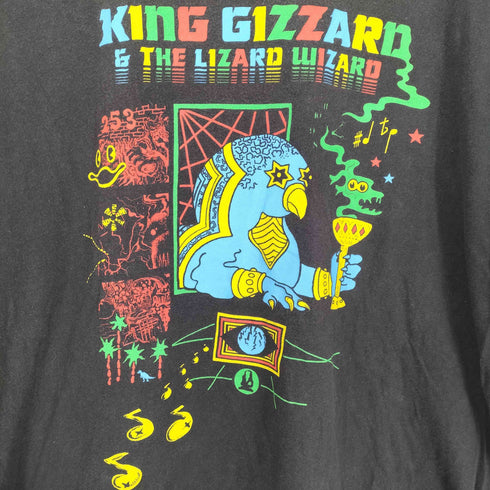 ROYAL APPAREL KING GIZZARD プリント半袖 Tシャツ メンズ