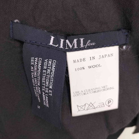 リミフゥ LIMI feu ストールドレス wool Gabardine Stole Dress レディース S