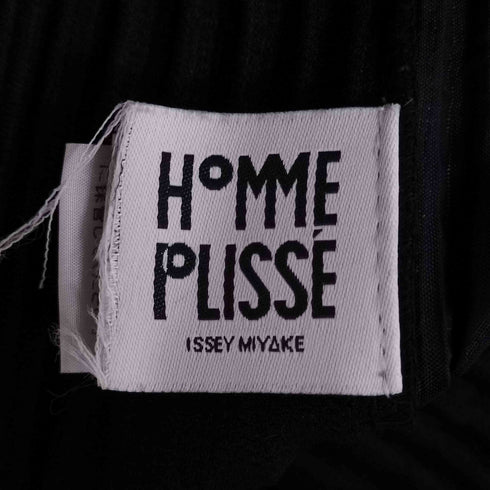 オムプリッセイッセイミヤケ HOMME PLISSE ISSEY MIYAKE center pleat slacks センター プリーツ スラックス メンズ JPN:2
