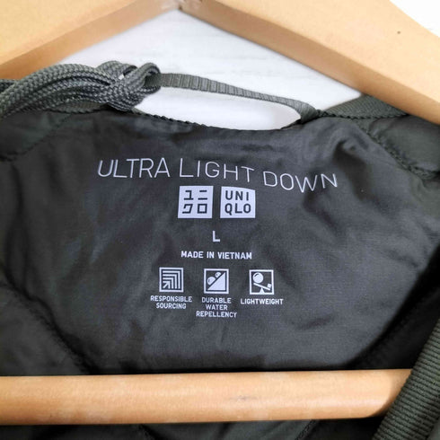ユニクロ UNIQLO ウルトラライトダウンロングベスト レディース JPN:L
