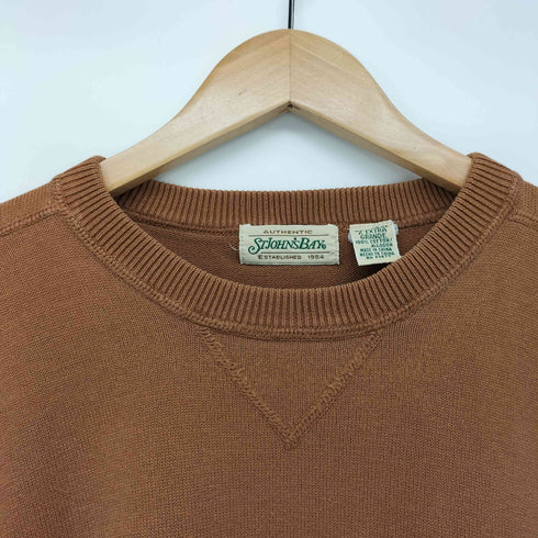 セントジョンズベイ STJOHNS BAY 90S Vガゼット コットンニット プルオーバー メンズ XXL