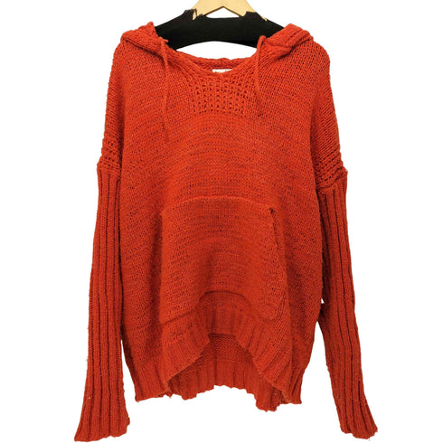 スライ SLY HOODED TUNIC KNIT TOPS フーデッド チュニック ニット トップス レディース FREE