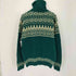 エルエルビーン L.L.Bean 80S MADE IN USA ノルディックジップニットセーター メンズ import:L