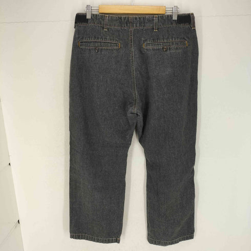 ポロジーンズカンパニーラルフローレン POLO JEANS COMPANY RALPH LAUREN SIDE TAB CHINO ブラックバギーデニムパンツ メンズ 33×30
