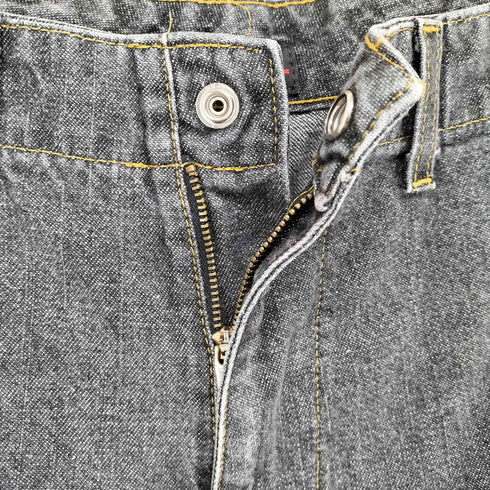 ポロジーンズカンパニーラルフローレン POLO JEANS COMPANY RALPH LAUREN SIDE TAB CHINO ブラックバギーデニムパンツ メンズ 33×30
