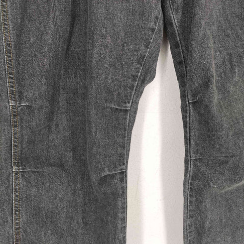 ポロジーンズカンパニーラルフローレン POLO JEANS COMPANY RALPH LAUREN SIDE TAB CHINO ブラックバギーデニムパンツ メンズ 33×30