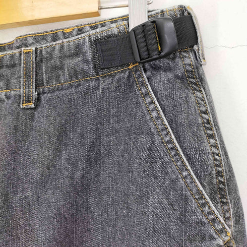 ポロジーンズカンパニーラルフローレン POLO JEANS COMPANY RALPH LAUREN SIDE TAB CHINO ブラックバギーデニムパンツ メンズ 33×30