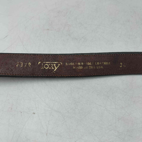 トリー TORY USA製 Clincher Belt クリンチャー ベルト メンズ 34