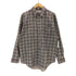 COUNTY SEATO コットンチェックシャツ メンズ JPN:L