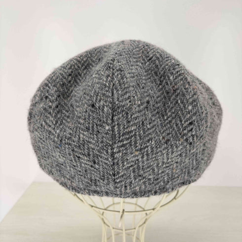 HAND-WOVEN-DONEGAL TWEED ヘリンボーン キャスケット メンズ JPN:M