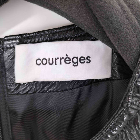 クレージュ courreges MADE IN FRANCE ビニールミニワンピース レディース EUR:38