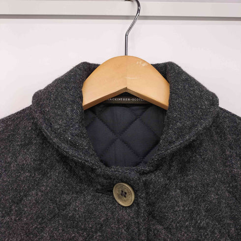 マッキントッシュスコットランド MACKINTOSH SCOTLAND スコットランド製 キルティング ハーフ コート レディース 32