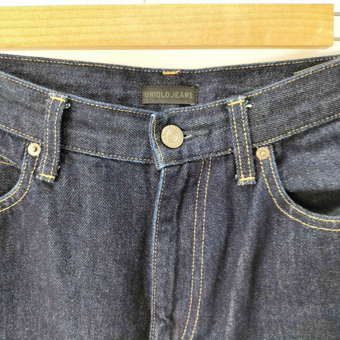 ユニクロ UNIQLO ワイドストレートジーンズ レディース 25