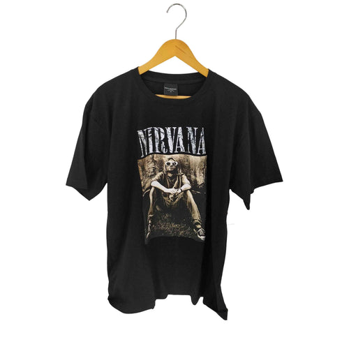 バンドTシャツ フロントプリント メンズ import:XL