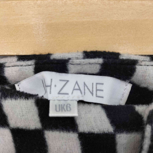jh zane london ブロックチェックスカート レディース