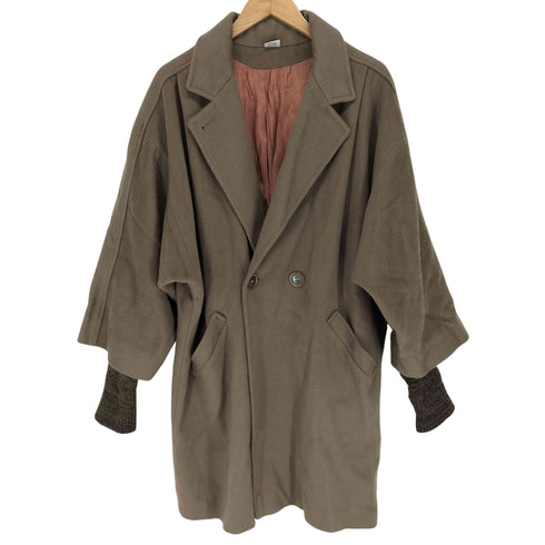 Michelle Stuart MADE IN USA ウールナイロンダブルコート レディース
