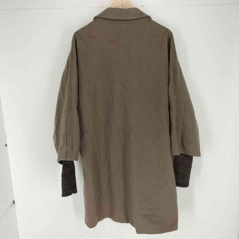 Michelle Stuart MADE IN USA ウールナイロンダブルコート レディース